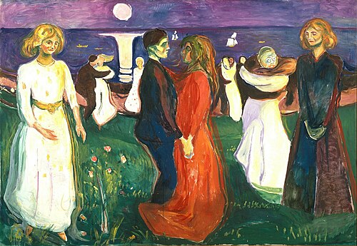 La Danse de la vie, 1925, Edvard Munch