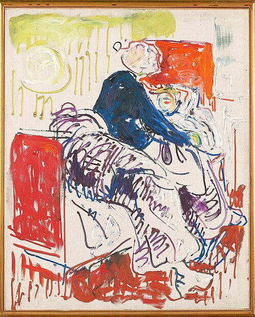 La Mort du Bohémien, 1915, Edvard Munch