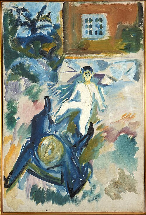 Le Combat, 1916, Edvard Munch