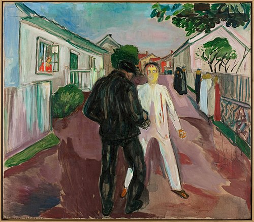 Le Combat, 1932, Edvard Munch