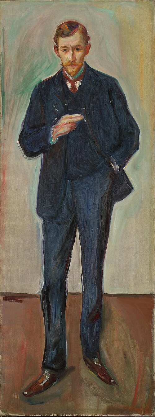 Le Français. Marcel Arhinard, 1904, Edvard Munch