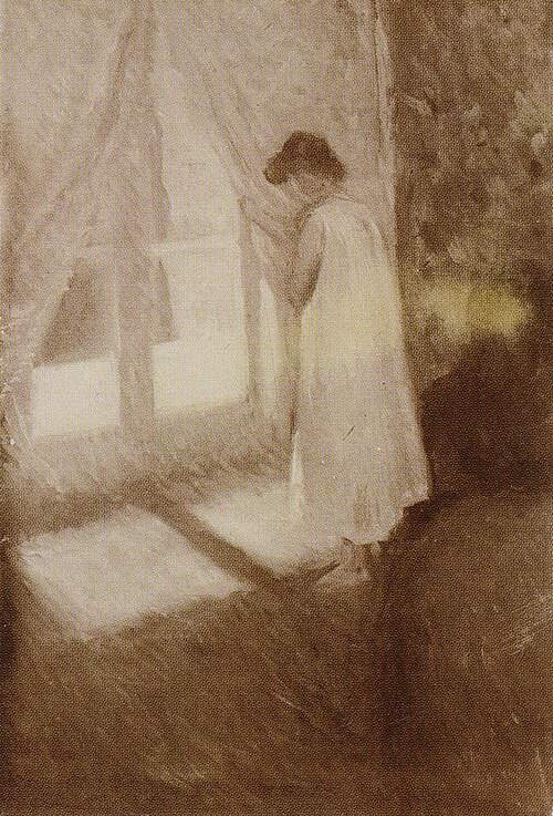 La Fille près de la fenêtre, 1892, Edvard Munch