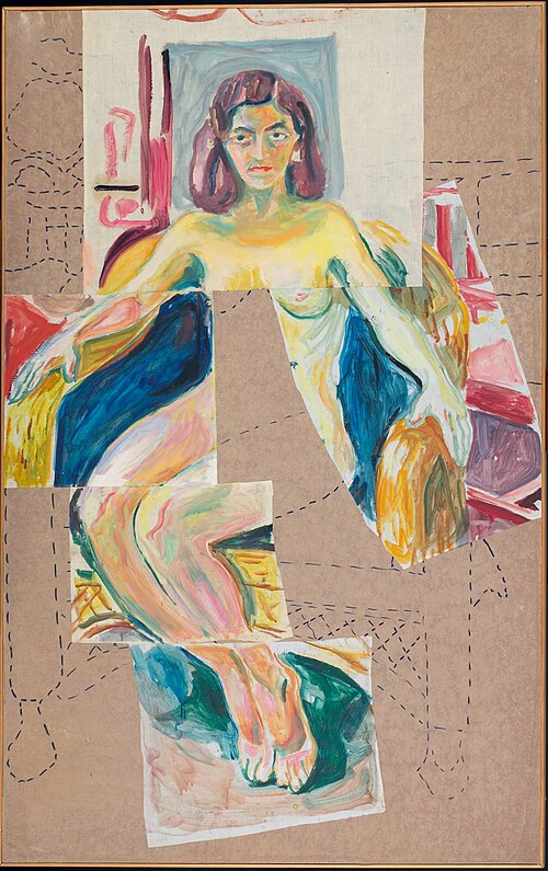 La Fille du Nordland : cinq fragments, 1932, Edvard Munch