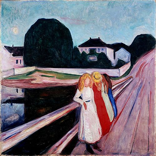 Les Filles sur le pont, 1905, Edvard Munch