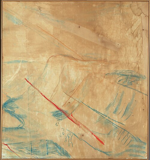 La Montagne humaine : rayons de soleil, 1927, Edvard Munch
