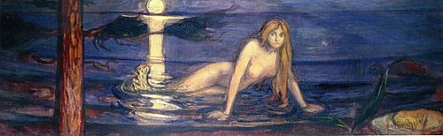 The Mermaid, 1896, Edvard Munch