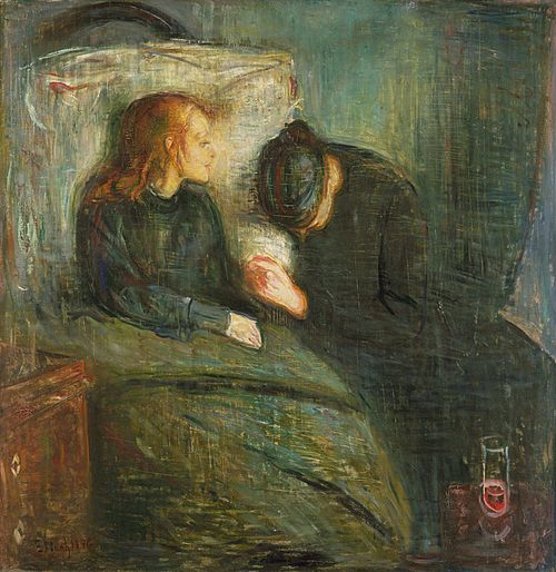 L'Enfant malade, 1896, Edvard Munch