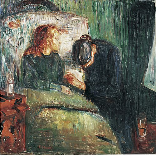 L'Enfant malade, 1907, Edvard Munch