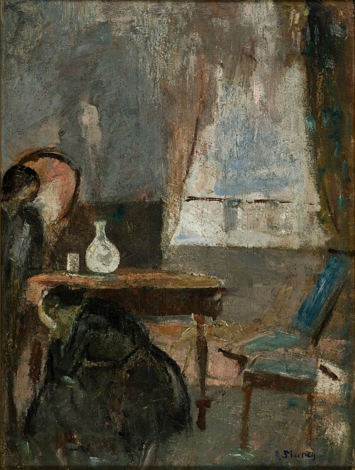 La Chambre de la malade, 1887, Edvard Munch