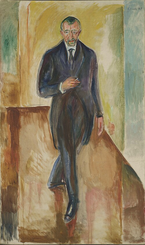 Thorvald Løchen, 1917, Edvard Munch