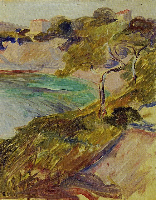 Arbres près de la Méditerranée, 1892, Edvard Munch