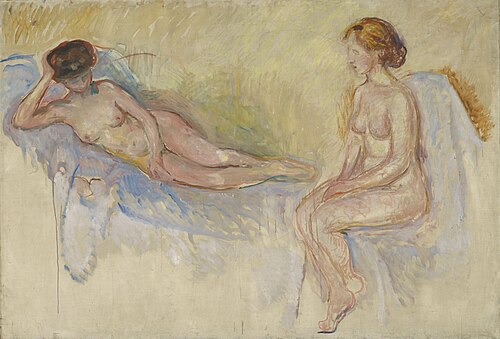Deux Nus, 1903, Edvard Munch