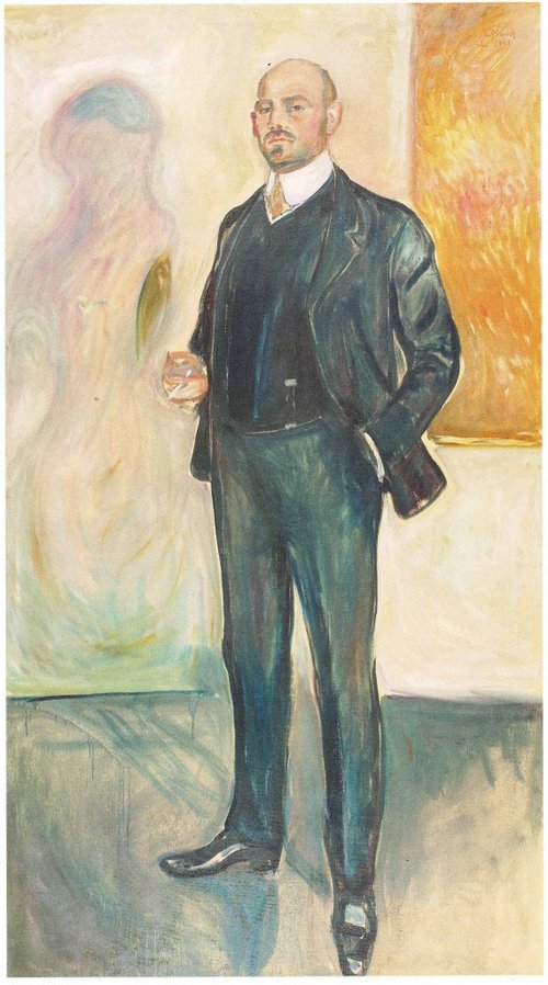 Walter Rathenau, 1907, Edvard Munch