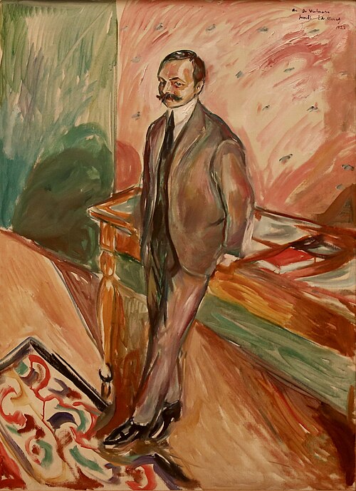 Wilhelm Wartmann, 1923, Edvard Munch