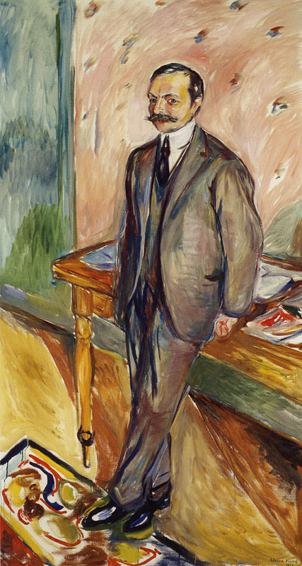 Wilhelm Wartmann, 1923, Edvard Munch