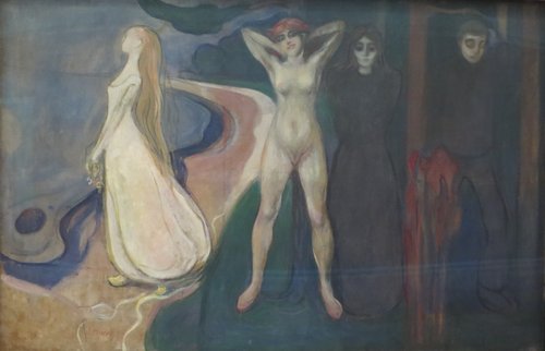 Femme, 1894, Edvard Munch
