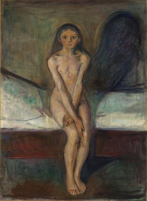 Puberté, 1895, Edvard Munch