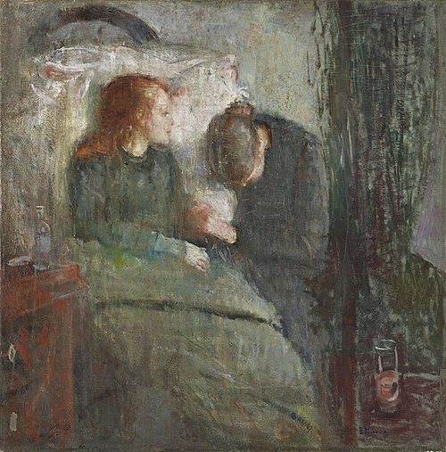 The Sick Child, 1885, Edvard Munch