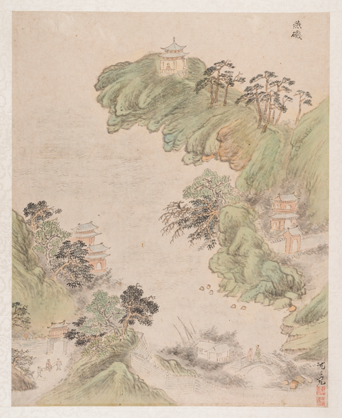 沈士充南京十景册, , Sheng Shichong