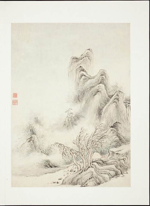 Landscapes After Old Masters, 1619, Sheng Shichong