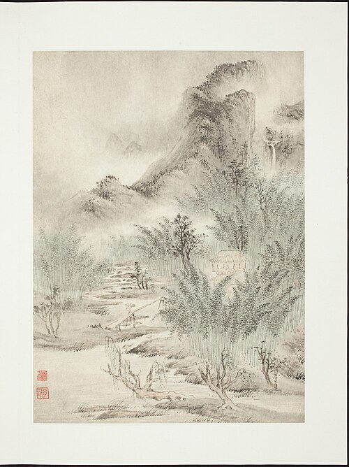 Landscapes After Old Masters, 1619, Sheng Shichong