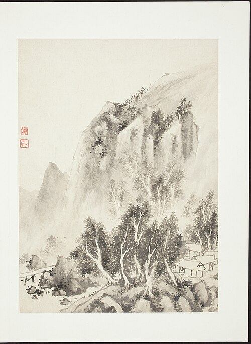 Landscapes After Old Masters, 1619, Sheng Shichong