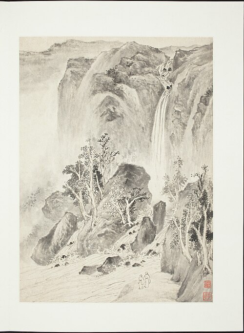 Landscapes After Old Masters, 1619, Sheng Shichong