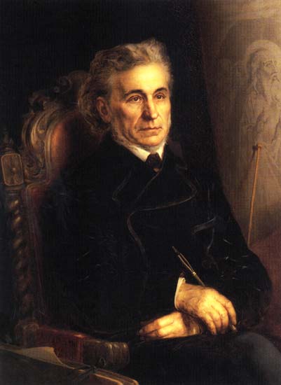 Porträt des Fedelio Bruni, 1871, Apalinary Haraǔski