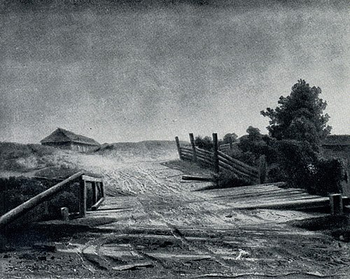 At home, 1860, Apalinary Haraǔski