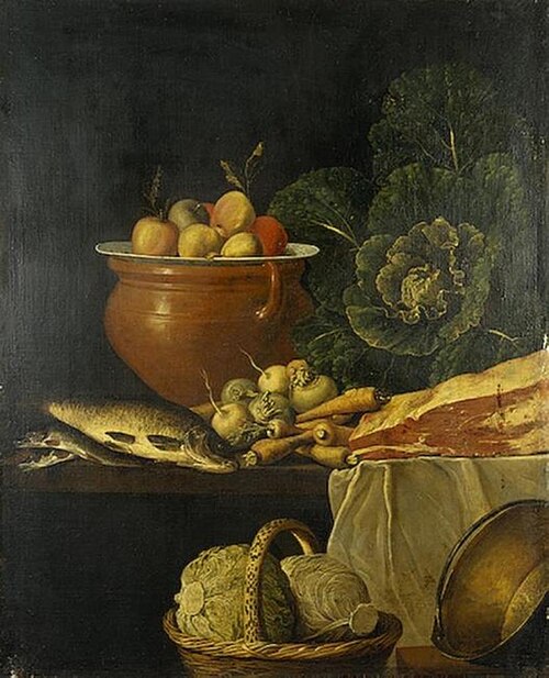 Still Life, 1750, Johann Friedrich Grooth