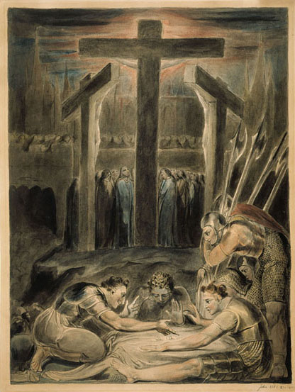 Soldiers Casting Lots for Christ's Garments, 1800, William Blake