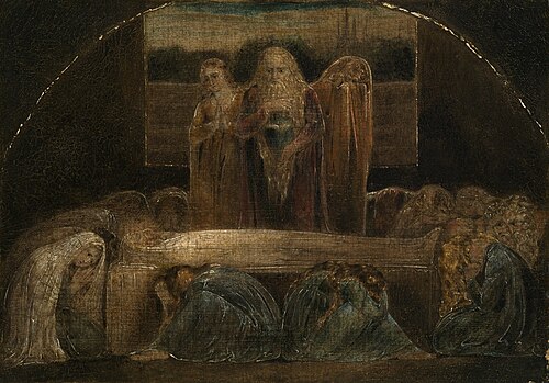 The Entombment, 1800, William Blake