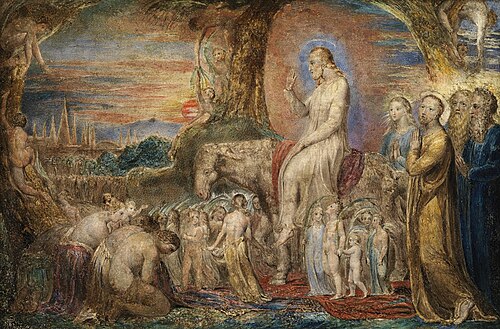 Christ's Entry into Jerusalem, 1800, William Blake
