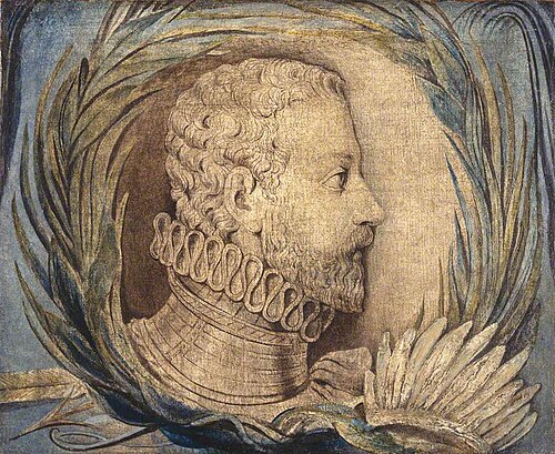 Alonso de Ercilla y Zúñiga (1533–1594), 1800, William Blake