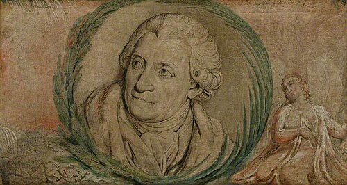 Friedrich Gottlieb Klopstock (1724–1803), 1802, William Blake