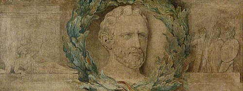 Demosthenes (384–322 BC), 1800, William Blake