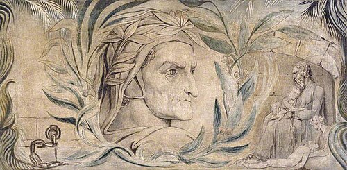 Dante Alighieri (c.1265–1321), 1800, William Blake
