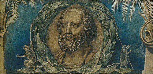 Homer, 1800, William Blake