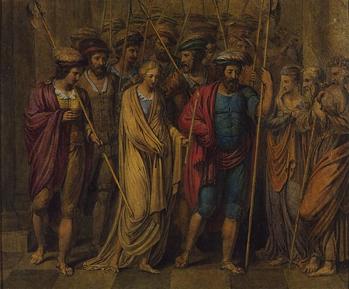 The Penance of Jane Shore, 1793, William Blake
