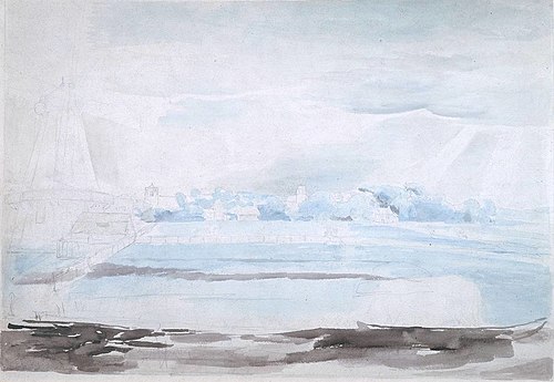 Landscape near Felpham, 1800, William Blake