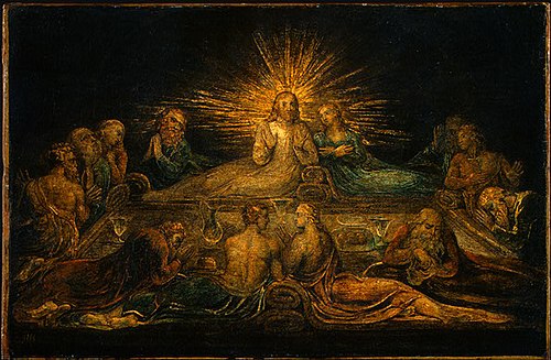 The Last Supper, 1799, William Blake