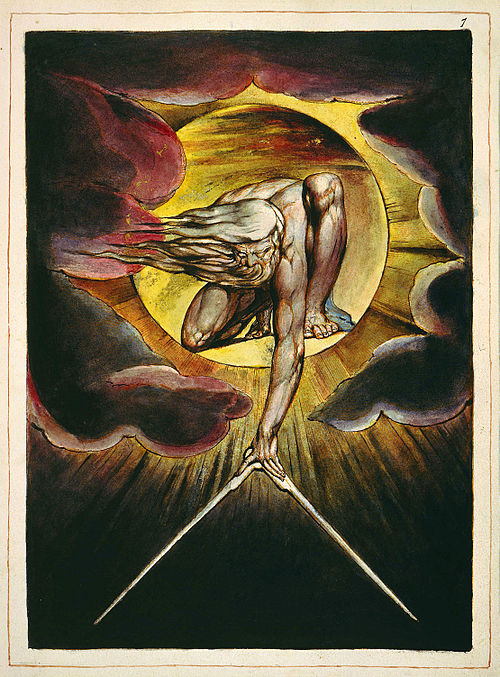 The Ancient of Days, 1794, William Blake