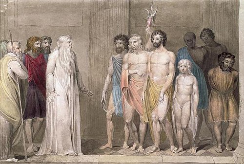 'Non Angli sed Angeli', 1793, William Blake