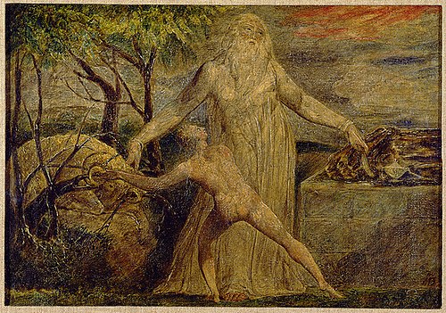Abraham and Isaac, 1790, William Blake