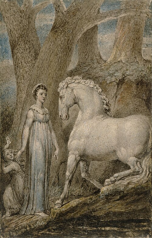 The Horse, 1805, William Blake