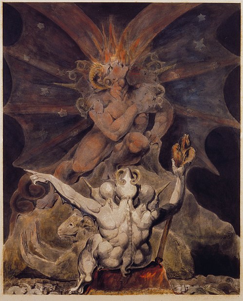 The number of the beast is 666, 1805, William Blake