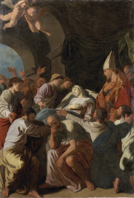 La Mort de la Vierge, 1623, Nicolas Poussin