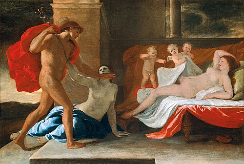 Mercure, Hersé et Aglaure, 1625, Nicolas Poussin