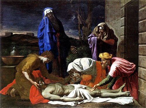 La Lamentation sur le Christ mort, 1657, Nicolas Poussin