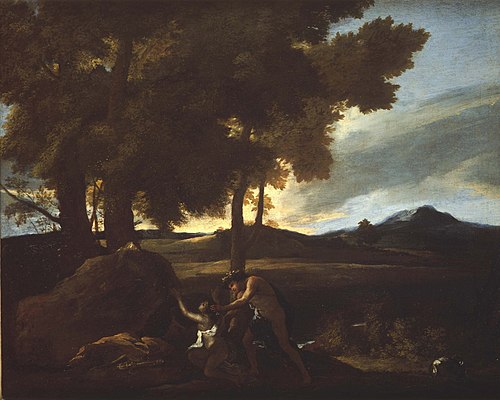 Apollon et Daphné, 1626, Nicolas Poussin